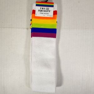 NWT Men's Tru Equality Tube Socks